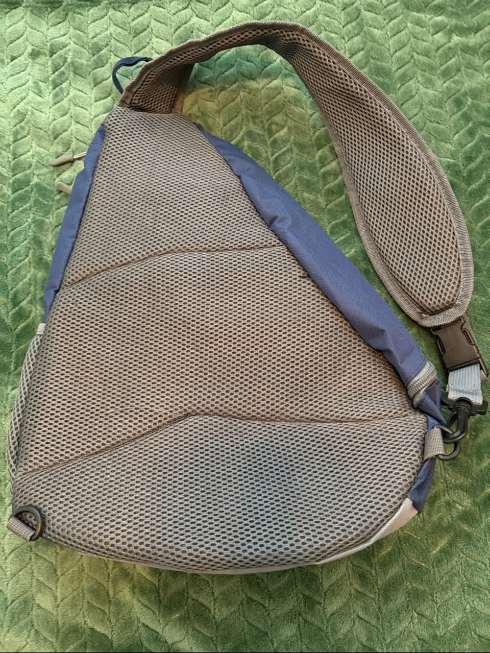 Disney Cruise Line Castaway Club Sling Backpack Adjustable Strap Blue Gray